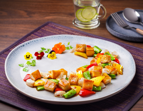 Soy-glazed King Oyster Mushroom