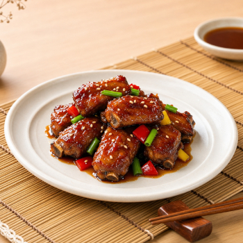 HK_Recipe_350_Honey Garlic Spare Ribs