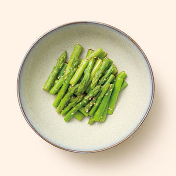 Asparagus Salad with Sesame Oil
