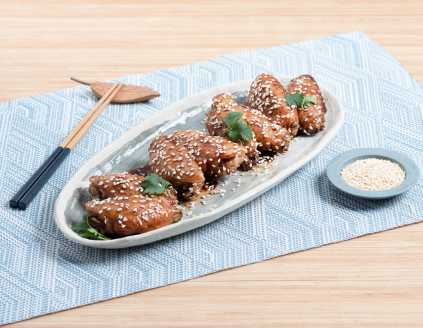 Vinegar and Sesame Chicken Wings