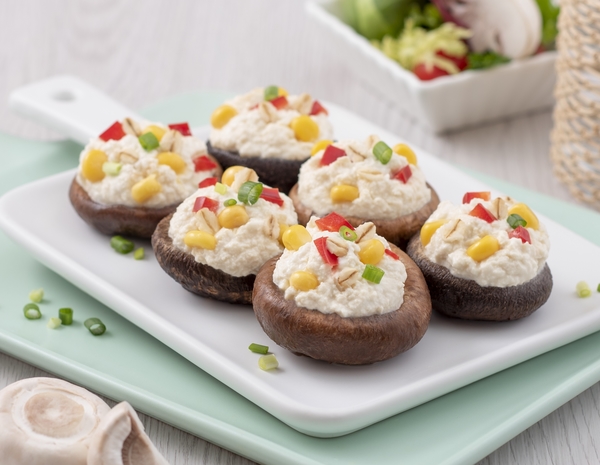 Stuffed Mushroom with Tofu