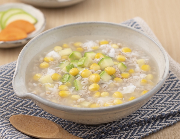 Sweet Corn Beef Soup