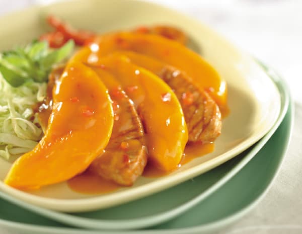 Braised Spicy Garlic Pumpkin