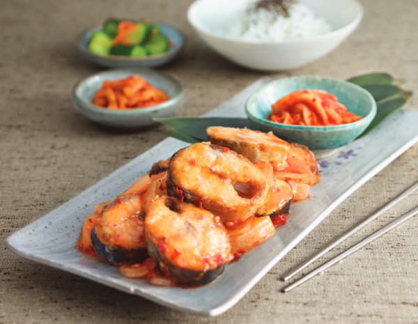 Chilli Garlic Braised Mackerel