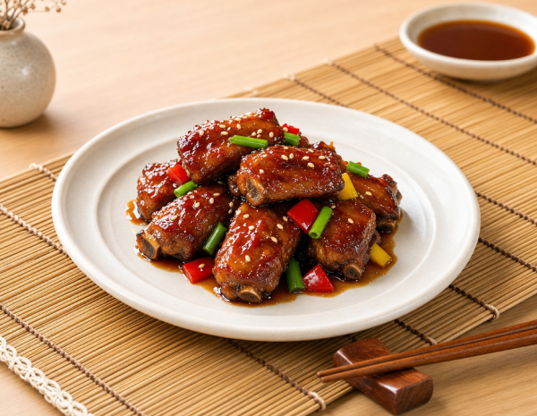 HK_Recipe_600_Honey Garlic Spare Ribs