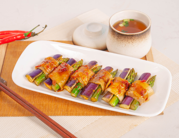 Japanese Style Pork Belly and Eggplant