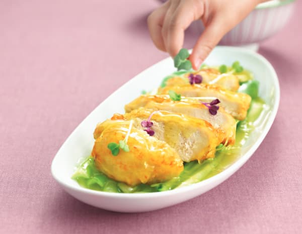 Grilled Salmon in Lemon Sauce