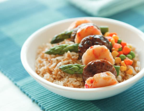 Quick Stir-fried Rice