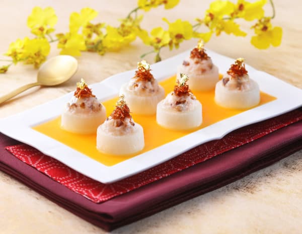 HK_recipe_600_XO 醬百花釀蘿蔔配蟹黃汁