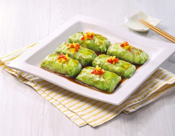南瓜肉碎椰菜包