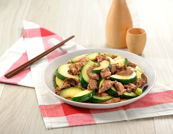 青瓜炒牛肉