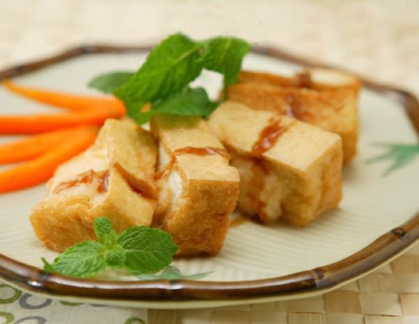 百花釀豆腐