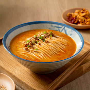 Noodles in Dan Dan Soup