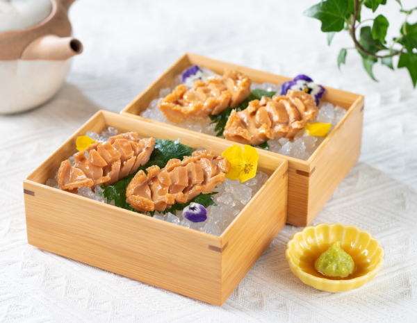 Chilled Abalone with Wasabi Sauce