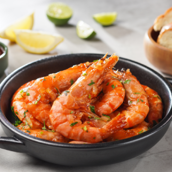Honey Sriracha Lime Stir-fried Prawns350x350