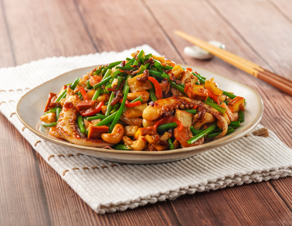 HK_Recipe_600_Dai Pai Dong Style Assorted Stir Fry with Dried Shrimp