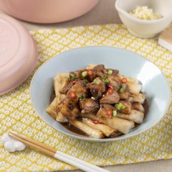 HK_Recipe_350_Steamed Rice Rolls with Black Bean and Pork Ribs