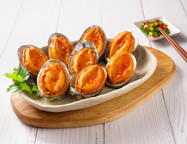 Spicy Garlic Abalone Salad