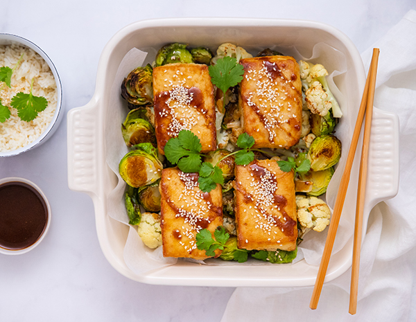 Hoisin Glazed Tofu _ Vegetable Sheet Bake-web