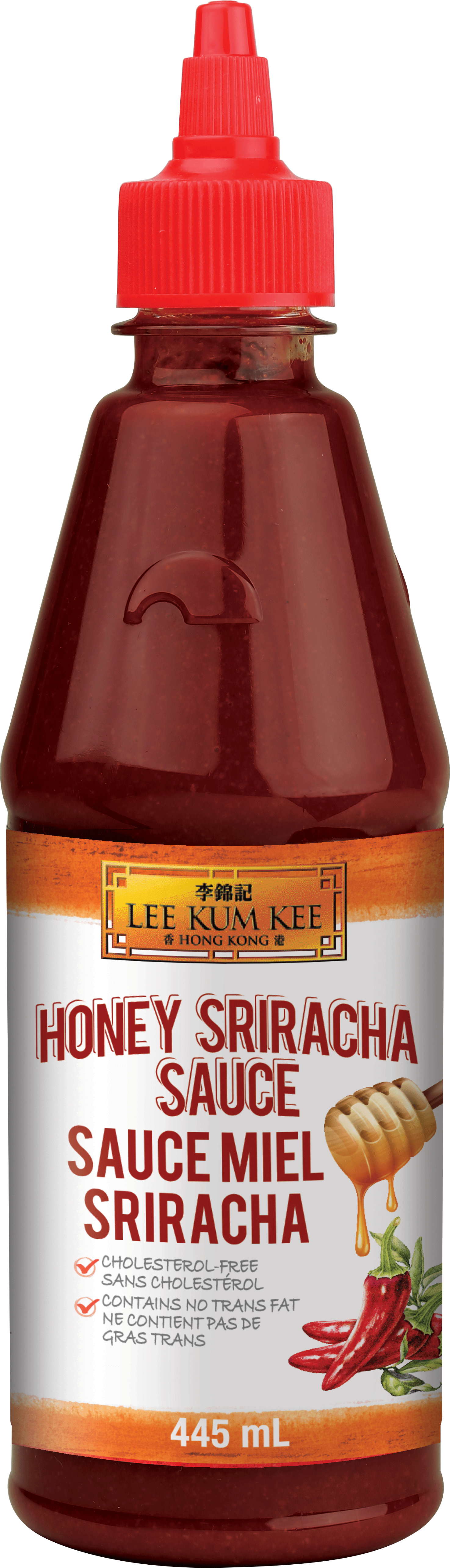 Honey Sriracha Sauce, 18oz, Bottle