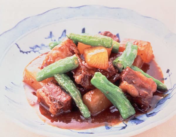 牛肉と大根のコチュジャン煮