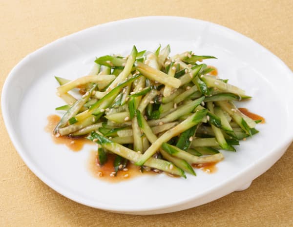 きゅうりのオイスターソース和え