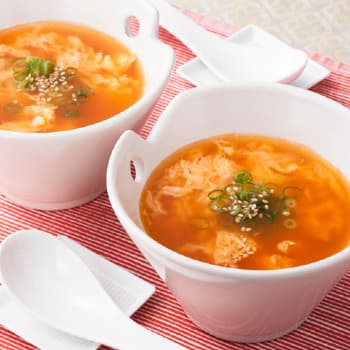 コチュジャン卵スープ