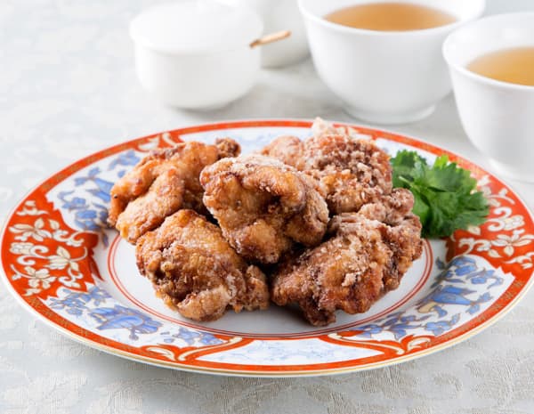 鶏の唐揚げ　うま辛黒胡椒味