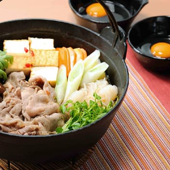 中華風オイスターソースすき焼き