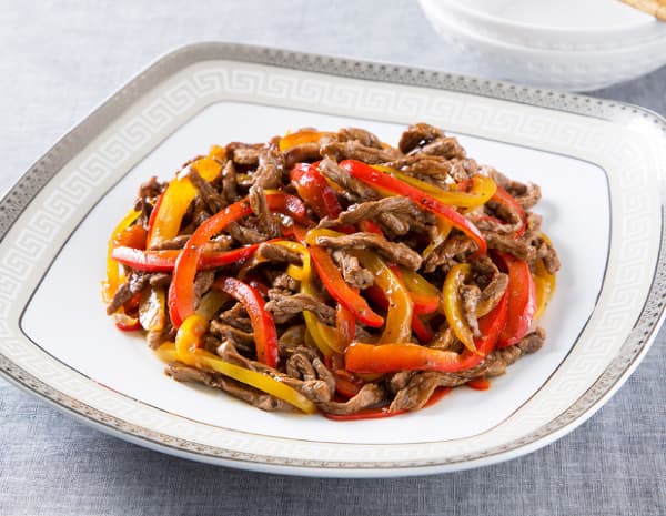 牛肉とパプリカの炒め物