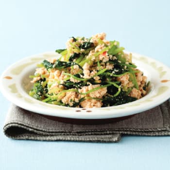 두반장 참나물 두부무침