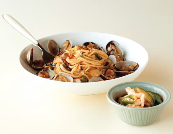 두반장 봉골레 파스타