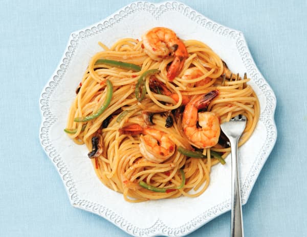 상하이 두반장 파스타