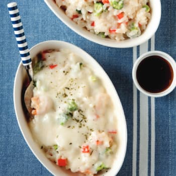 간단 새우 리조또