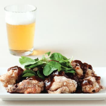 마늘콩 소스 닭봉구이