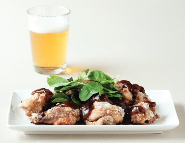 마늘콩 소스 닭봉구이