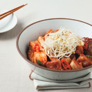 코다리 두부 두루치기