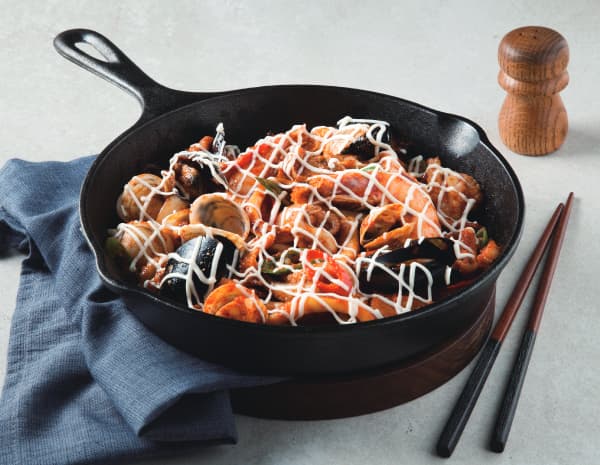 해물 돼지고기 볶음