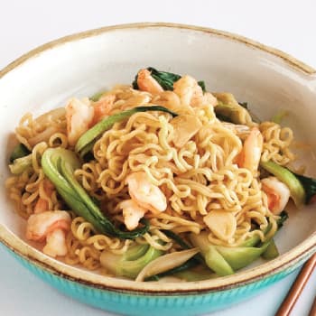 굴소스 새우볶음면