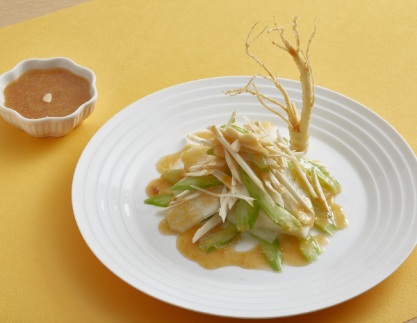 수삼 셀러리 냉채