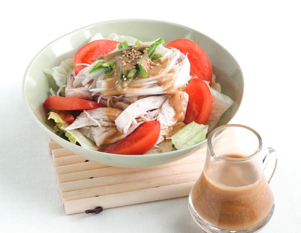 굴소스 닭가슴살냉채