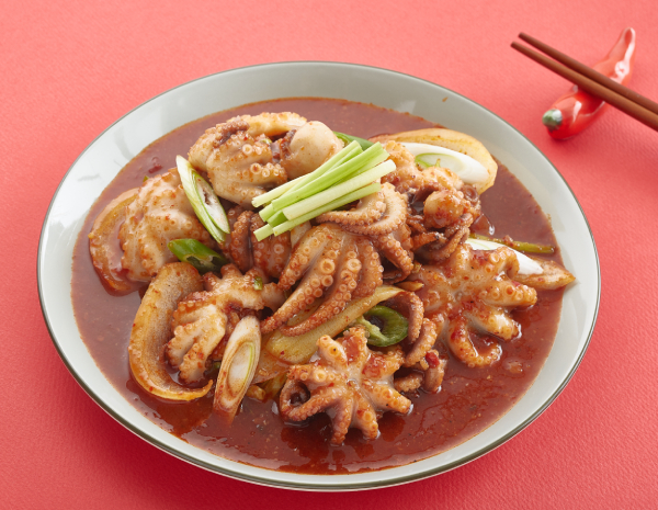 주꾸미 미나리 볶음