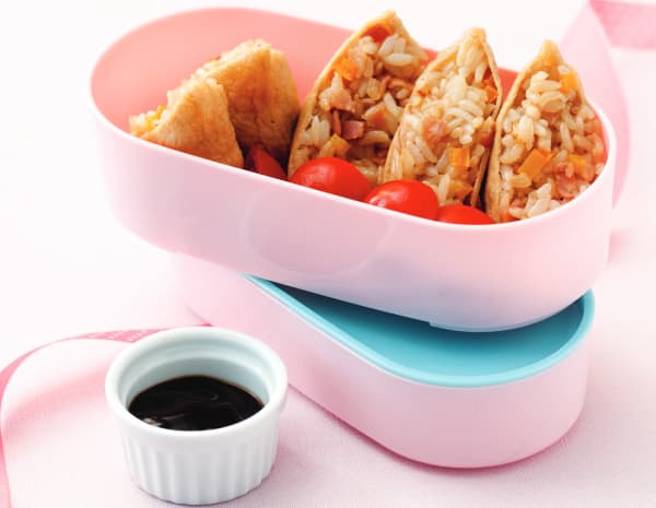 굴소스볶음밥 유부초밥