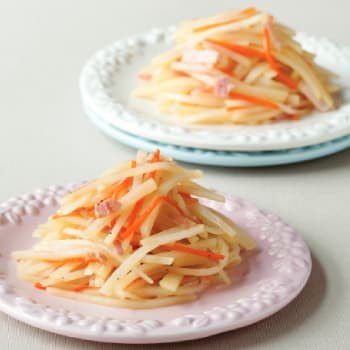 굴소스 감자채볶음