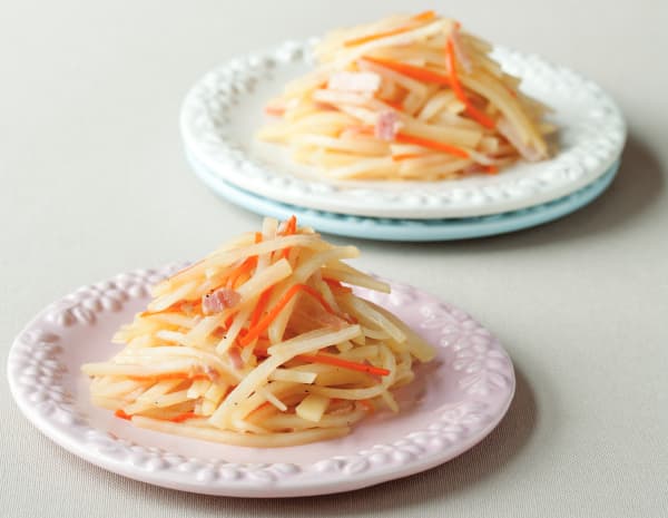 굴소스 감자채볶음