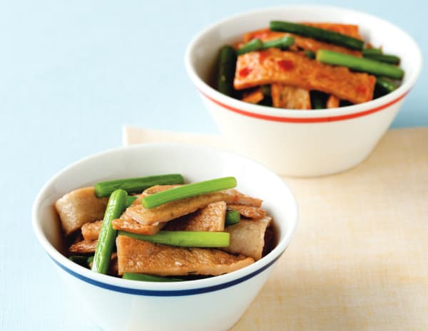 굴소스 마늘종 어묵볶음