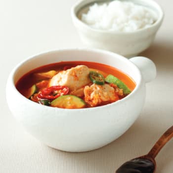 굴소스 순두부찌개