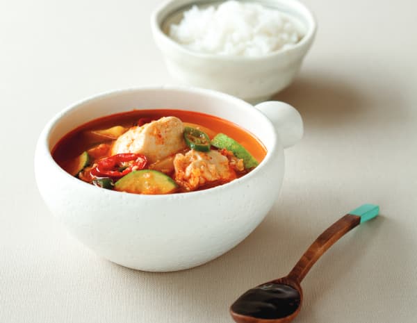 굴소스 순두부찌개