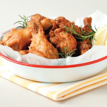 굴소스 프라이드치킨