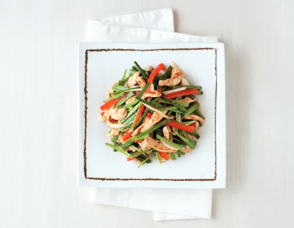 닭가슴살 부추 냉채